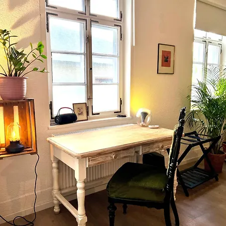Appartement Altstadt Esslingen, Kingsize Bett, Kueche, Privates Bad